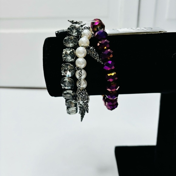 GUESS Pretty In Punk Bracelet Set - Picture 3 of 5